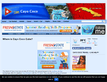 Tablet Screenshot of cubacayococo.com